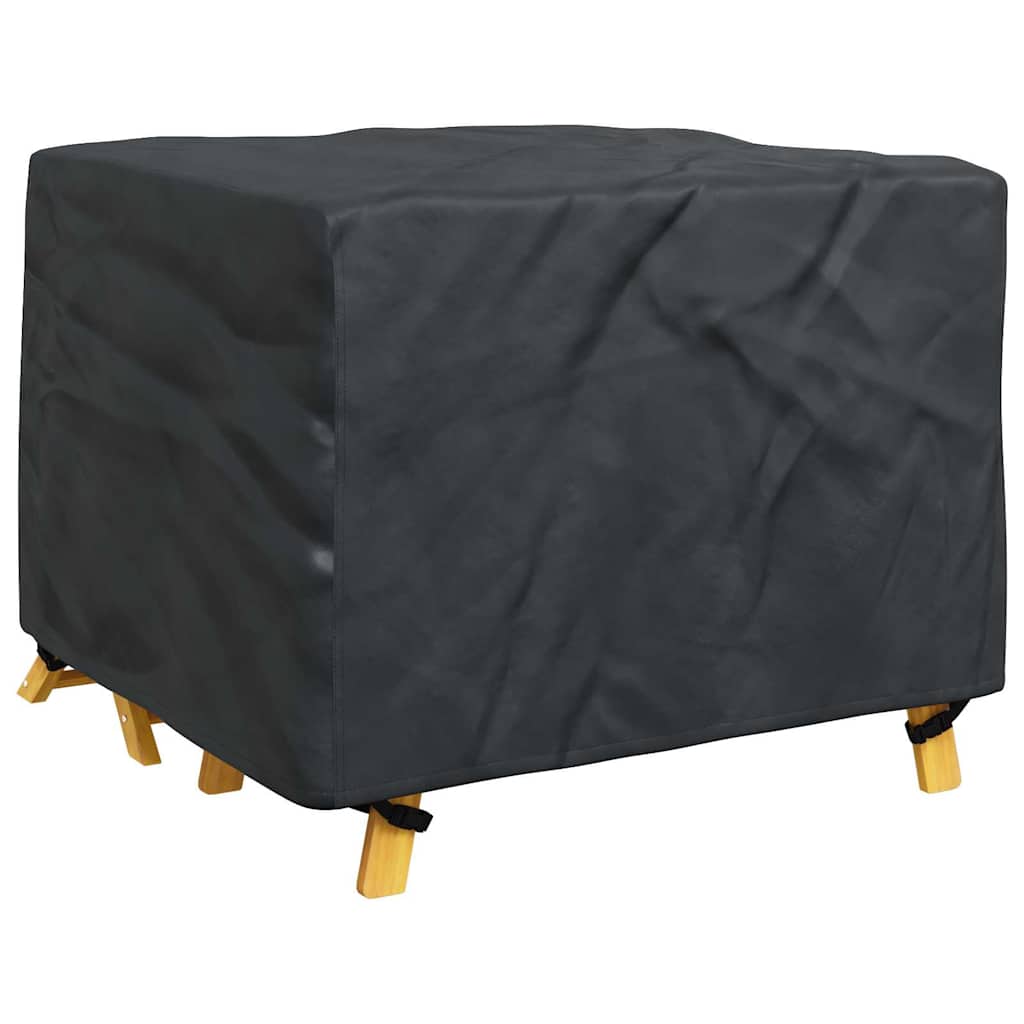 Outdoor Furniture Cover Black 113 x 113 x 73 cm 210D