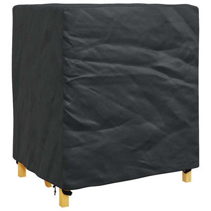 Outdoor Furniture Cover Black 116 x 100 x 120 cm 210D