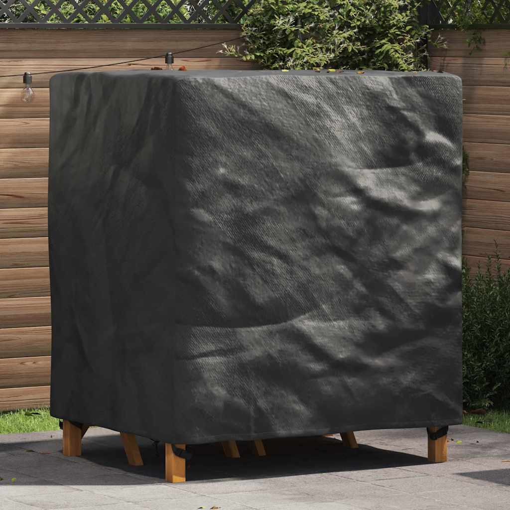 Outdoor Furniture Cover Black 116 x 100 x 120 cm 420D