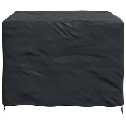 Outdoor Furniture Cover Black 125 x 125 x 74 cm 600D fabric
