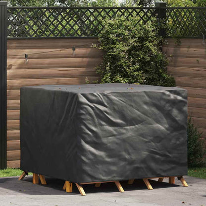 Outdoor Furniture Cover Black 135 x 135 x 90 cm 600D fabric