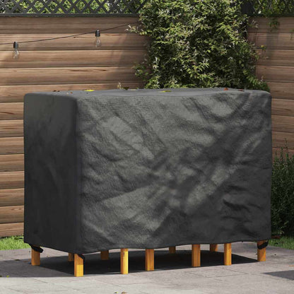 Outdoor Furniture Cover Black 130 x 80 x 70 cm 420D