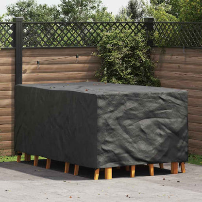 Outdoor Furniture Cover Black 143 x 225 x 90 cm 600D