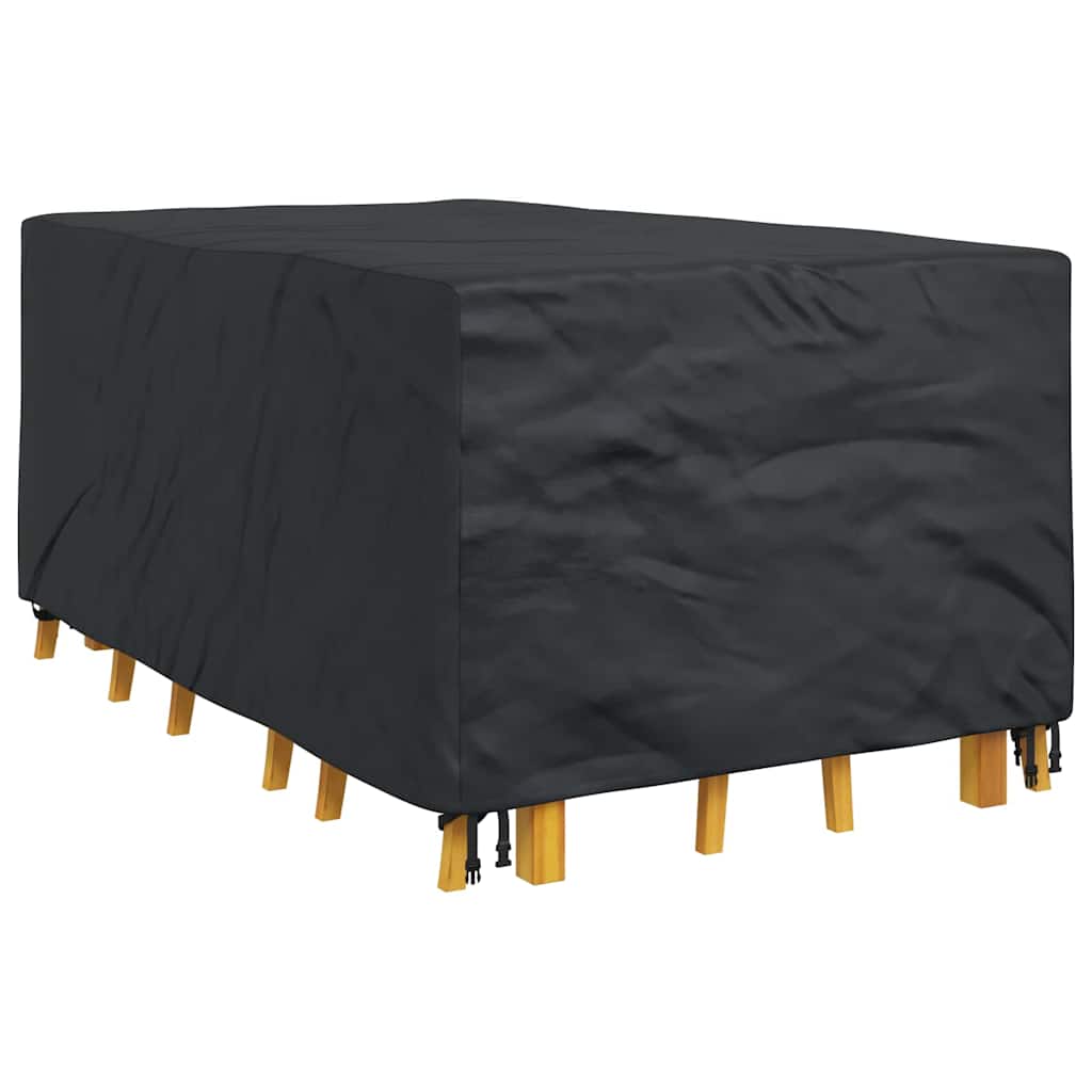 Outdoor Furniture Cover Black 143 x 225 x 90 cm 600D