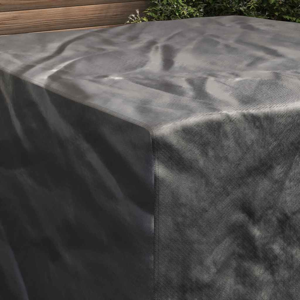 Outdoor Furniture Cover Black 150 x 150 x 75 cm 210D