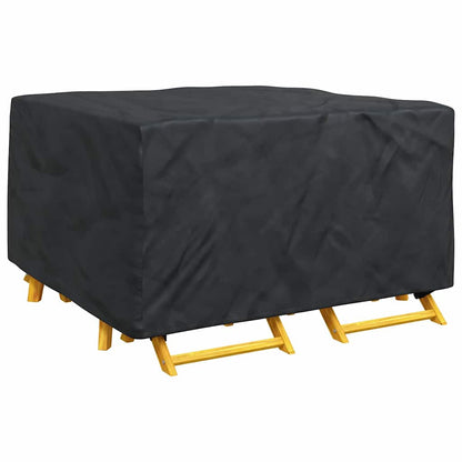 Outdoor Furniture Cover Black 150 x 150 x 75 cm 210D