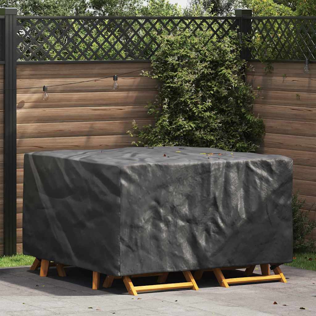 Outdoor Furniture Cover Black 150 x 150 x 75 cm 420D
