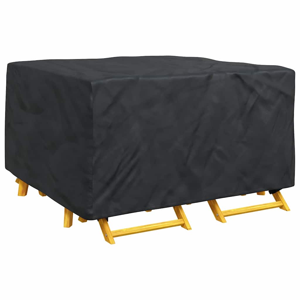 Outdoor Furniture Cover Black 150 x 150 x 75 cm 600D