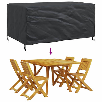 Outdoor Furniture Cover Black 172 x 113 x 73 cm 420D