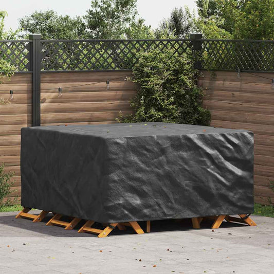 Outdoor Furniture Cover Black 180 x 190 x 85 cm 210D