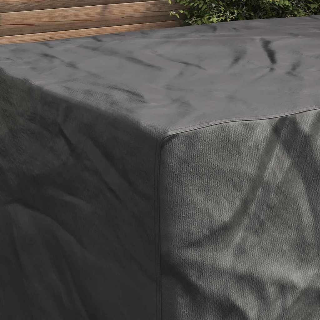 Outdoor Furniture Cover Black 180 x 120 x 74 cm 420D