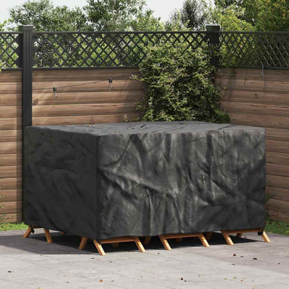 Outdoor Furniture Cover Black 180 x 120 x 74 cm 420D