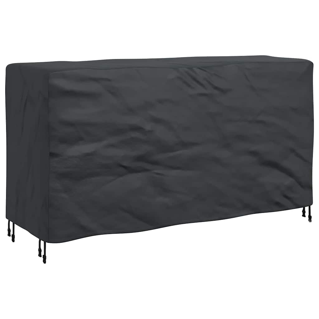 Outdoor Furniture Cover Black 180 x 70 x 90 cm 210D