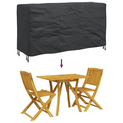 Outdoor Furniture Cover Black 180 x 70 x 90 cm 210D