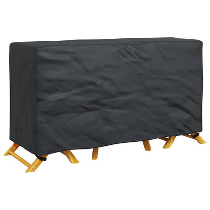 Outdoor Furniture Cover Black 180 x 70 x 90 cm 210D