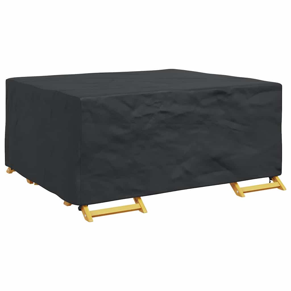 Outdoor Furniture Cover Black 200 x 165 x 80 cm 420D