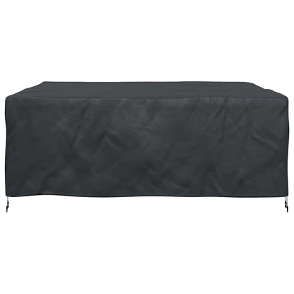 Outdoor Furniture Cover Black 200 x 200 x 90 cm 420D
