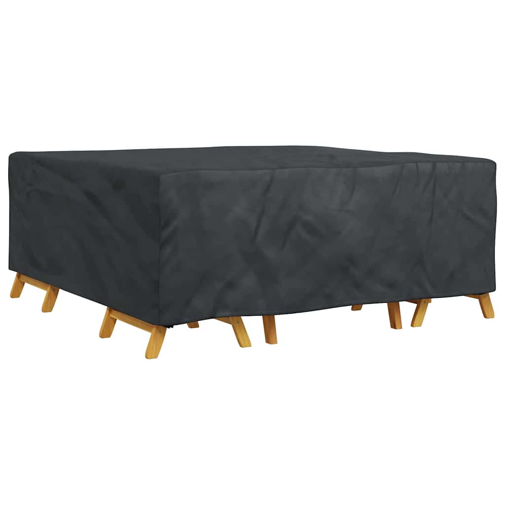 Outdoor Furniture Cover Black 200 x 200 x 90 cm 600D