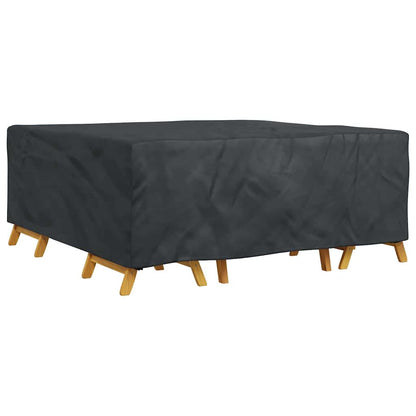 Outdoor Furniture Cover Black 200 x 200 x 90 cm 600D