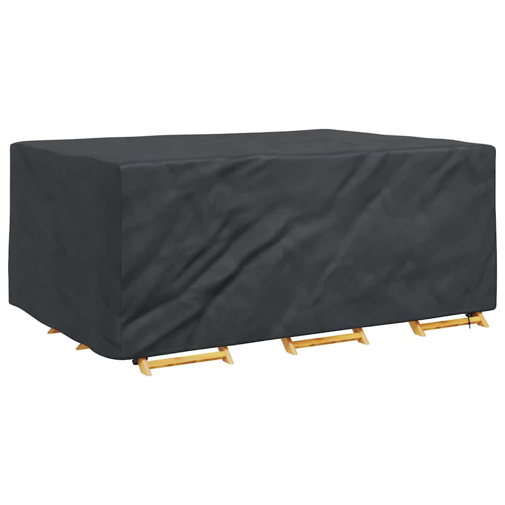 Outdoor Furniture Cover Black 210 x 130 x 70 cm 210D