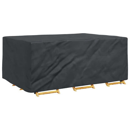 Outdoor Furniture Cover Black 210 x 130 x 70 cm 210D