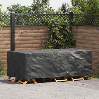 Outdoor Furniture Cover Black 220 x 110 x 70 cm 210D