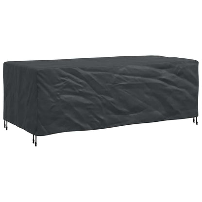 Outdoor Furniture Cover Black 220 x 110 x 70 cm 600D