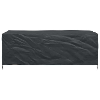 Outdoor Furniture Cover Black 220 x 110 x 70 cm 600D