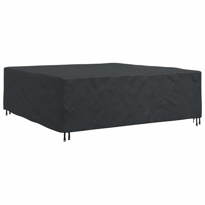 Outdoor Furniture Cover Black 220 x 220 x 70 cm 600D