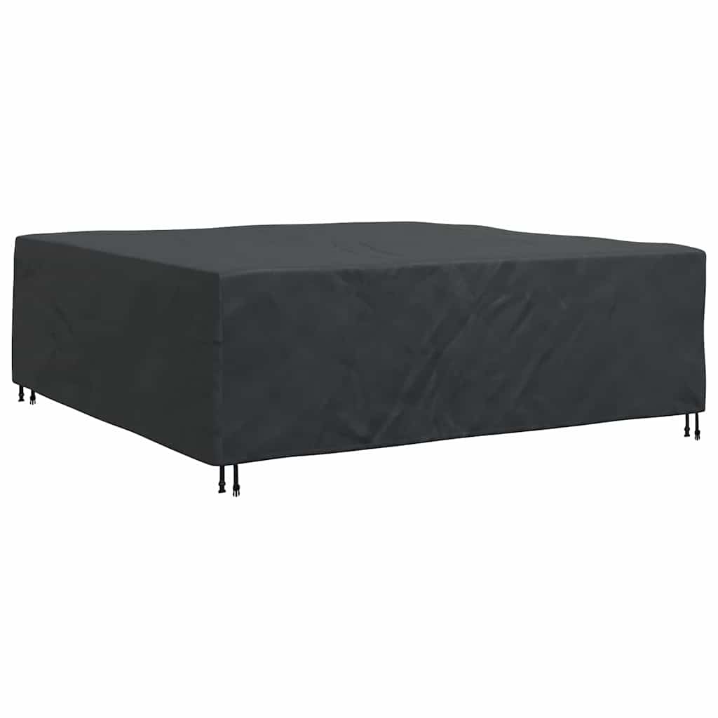 Outdoor Furniture Cover Black 220 x 220 x 70 cm 600D