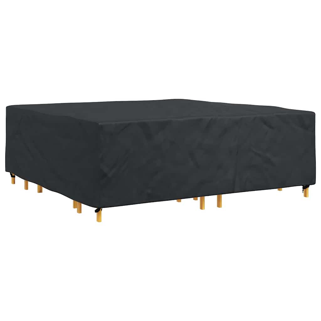 Outdoor Furniture Cover Black 220 x 220 x 70 cm 600D