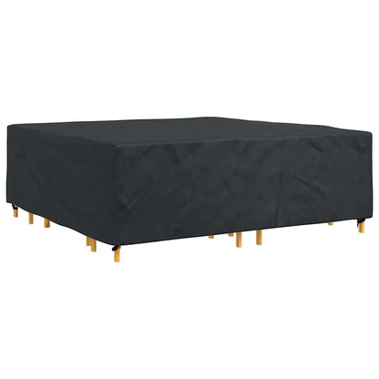 Outdoor Furniture Cover Black 220 x 220 x 70 cm 600D