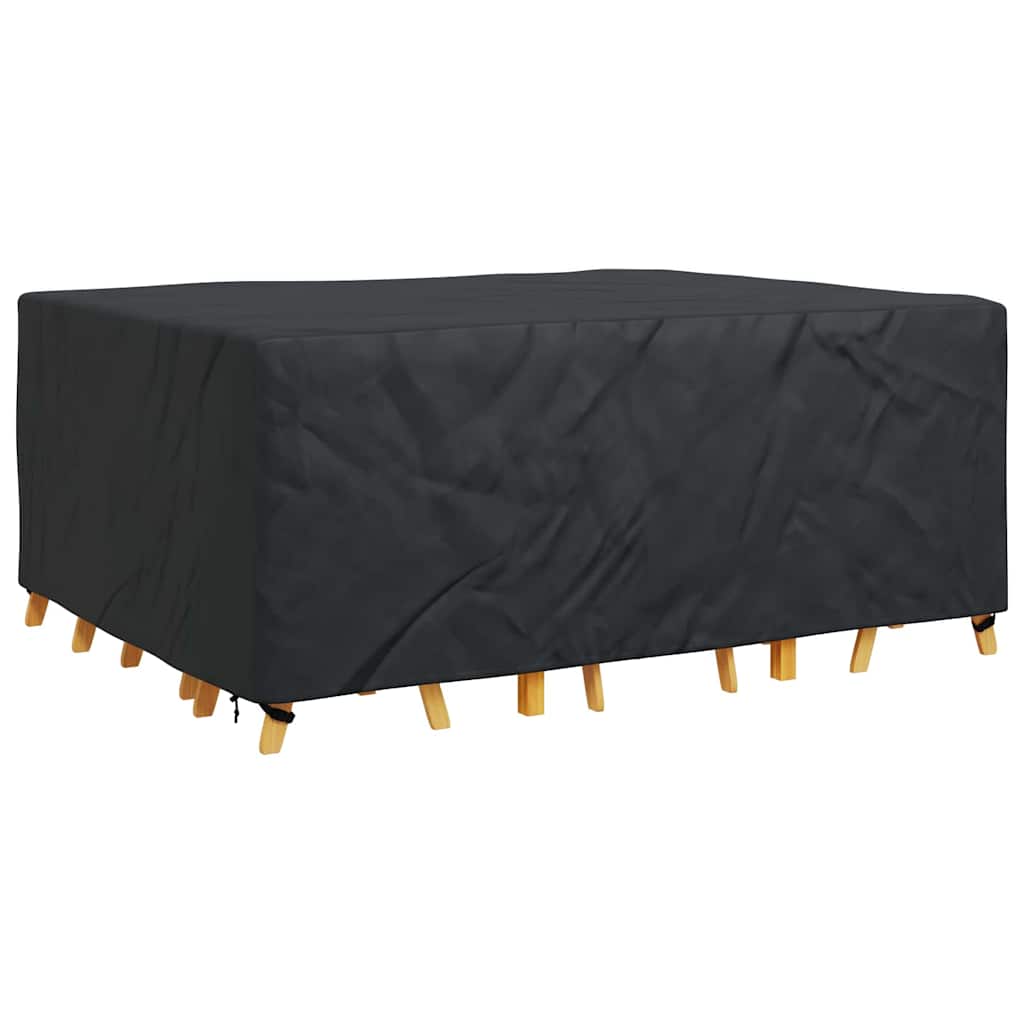 Outdoor Furniture Cover Black 220 x 190 x 85 cm 600D