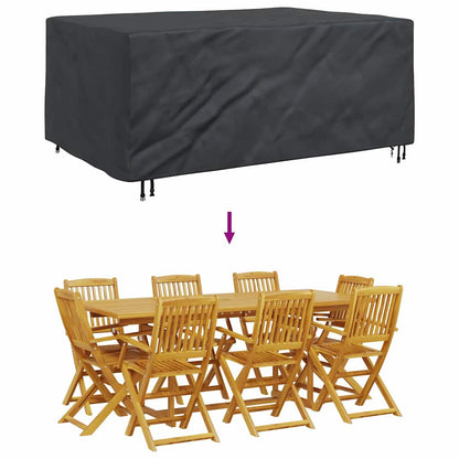 Outdoor Furniture Cover Black 220 x 150 x 85 cm 420D
