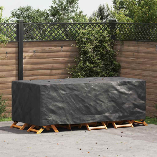Outdoor Furniture Cover Black 229 x 113 x 73 cm 420D