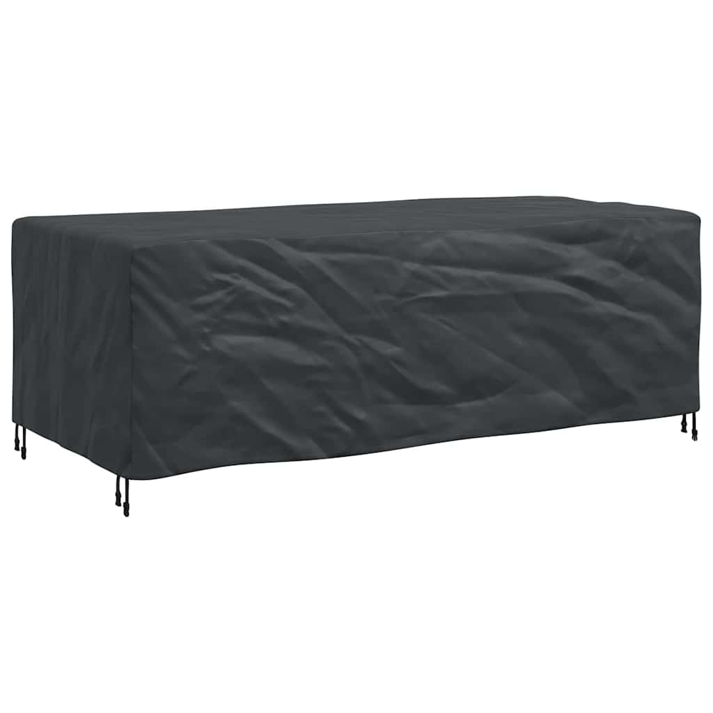 Outdoor Furniture Cover Black 229 x 113 x 73 cm 420D