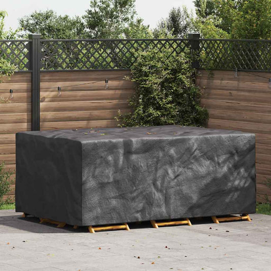 Outdoor Furniture Cover Black 230 x 165 x 80 cm 420D