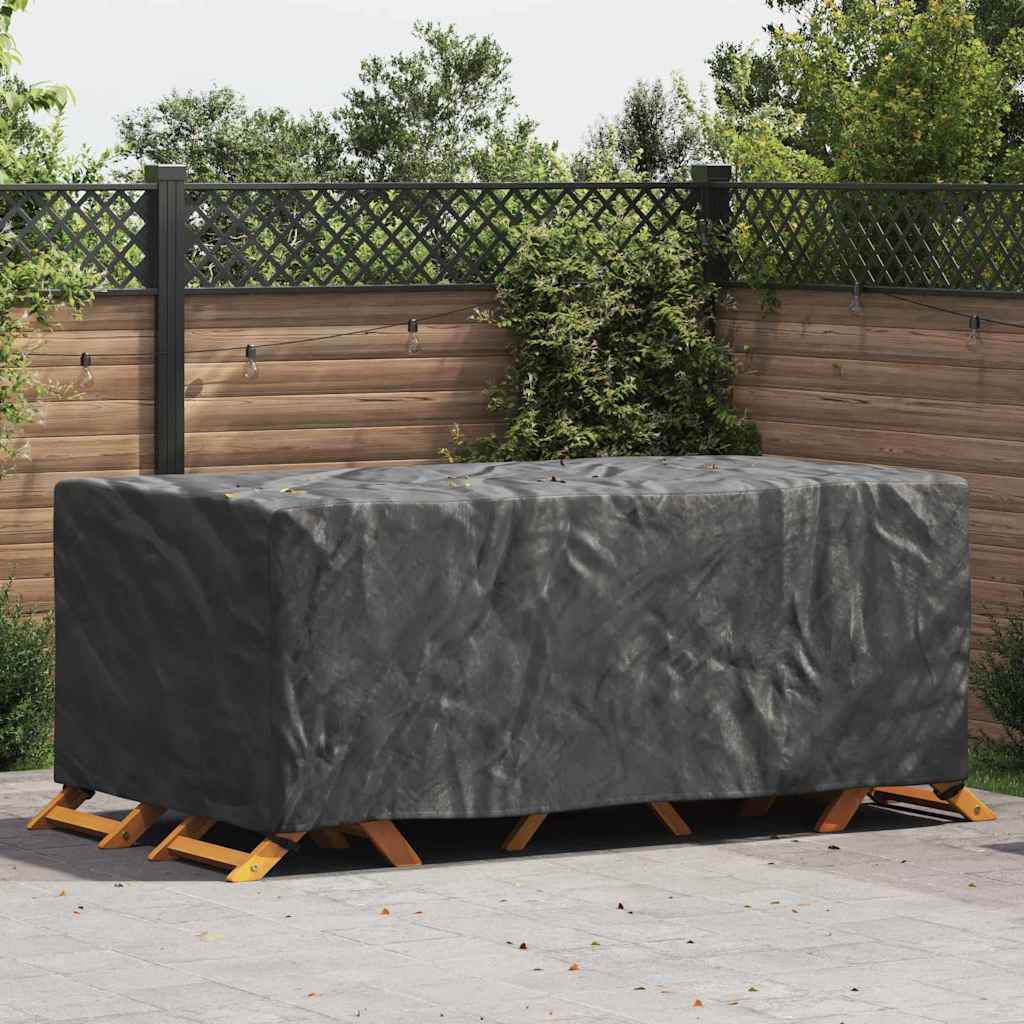 Outdoor Furniture Cover Black 240 x 140 x 90 cm 420D