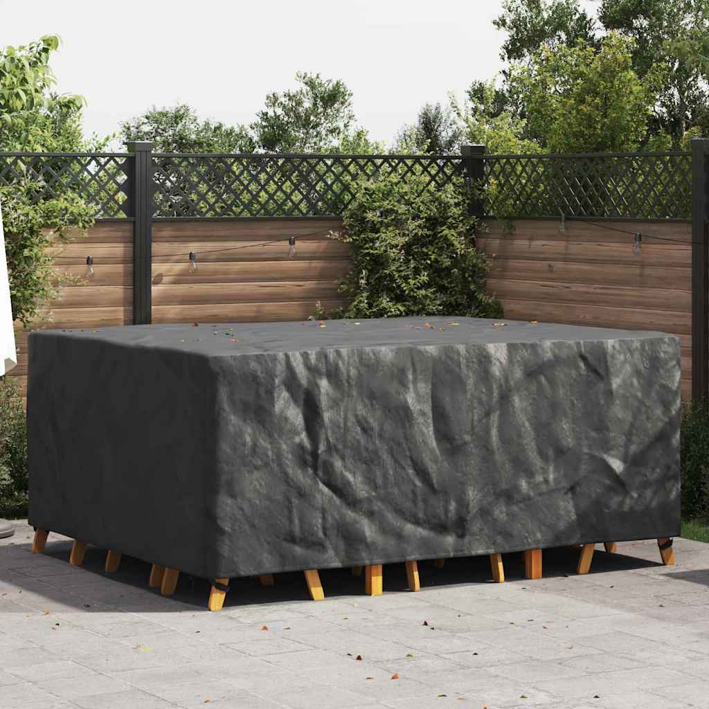 Outdoor Furniture Cover Black 240 x 190 x 90 cm 420D