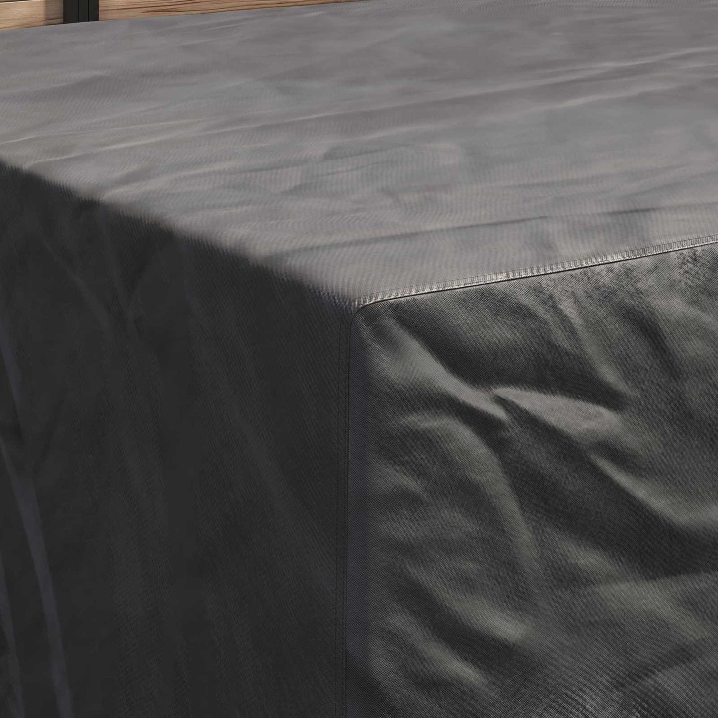 Outdoor Furniture Cover Black 250 x 210 x 90 cm 600D