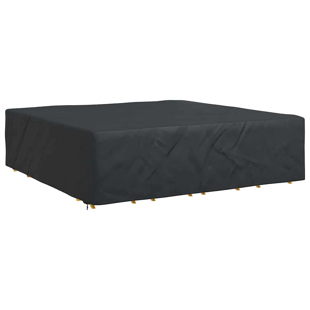 Outdoor Furniture Cover Black 260 x 260 x 70 cm 600D