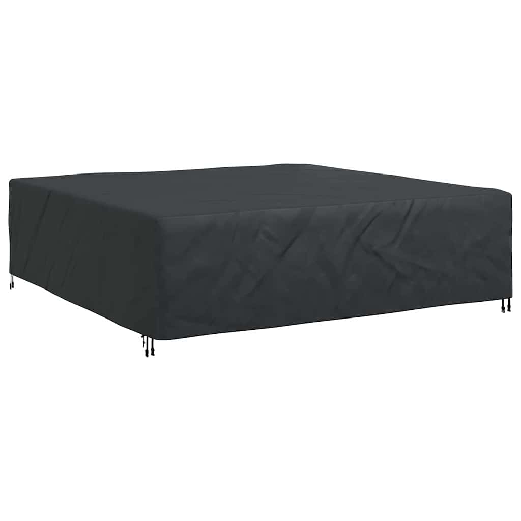 Outdoor Furniture Cover Black 260 x 260 x 90 cm 600D