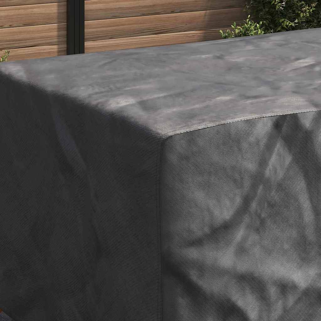 Outdoor Furniture Cover Black 270 x 110 x 70 cm 600D