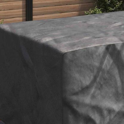 Outdoor Furniture Cover Black 270 x 110 x 70 cm 600D