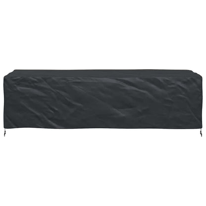 Outdoor Furniture Cover Black 270 x 110 x 70 cm 600D
