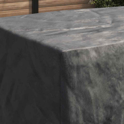 Outdoor Furniture Cover Black 300 x 140 x 90 cm 600D