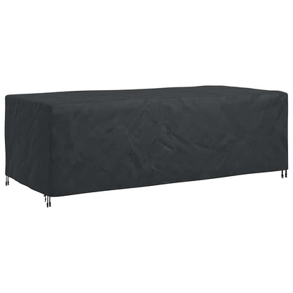 Outdoor Furniture Cover Black 300 x 140 x 90 cm 600D