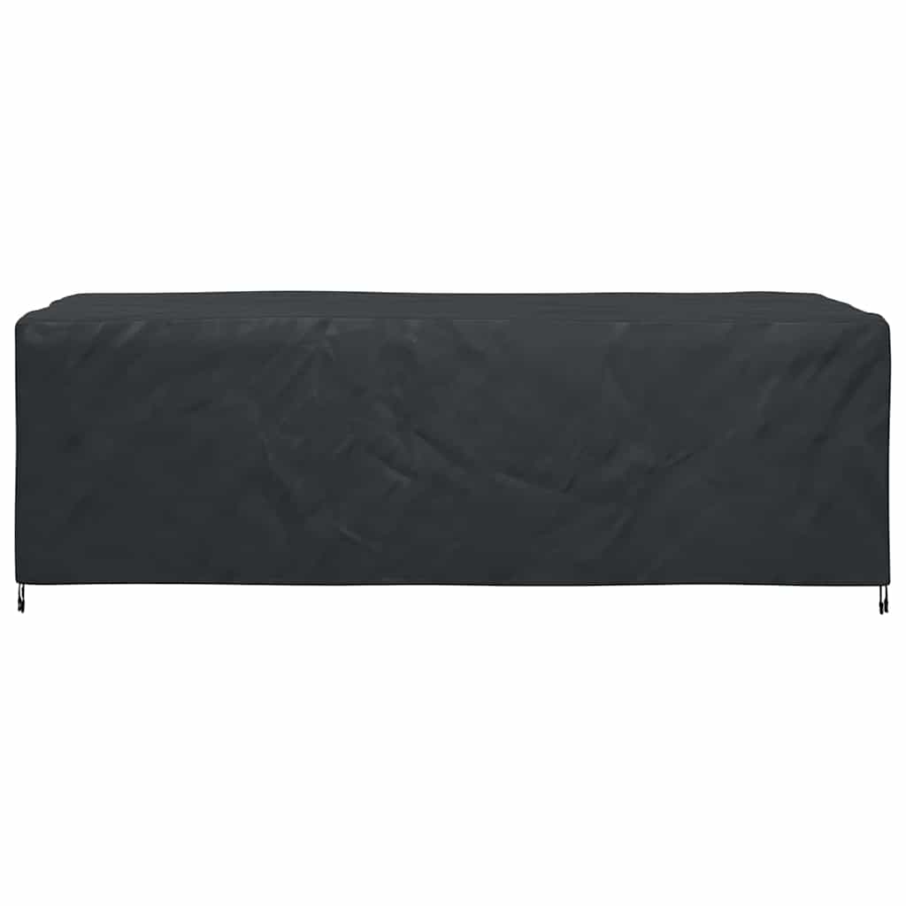 Outdoor Furniture Cover Black 300 x 140 x 90 cm 600D