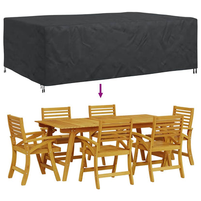 Outdoor Furniture Cover Black 300 x 200 x 90 cm 210D