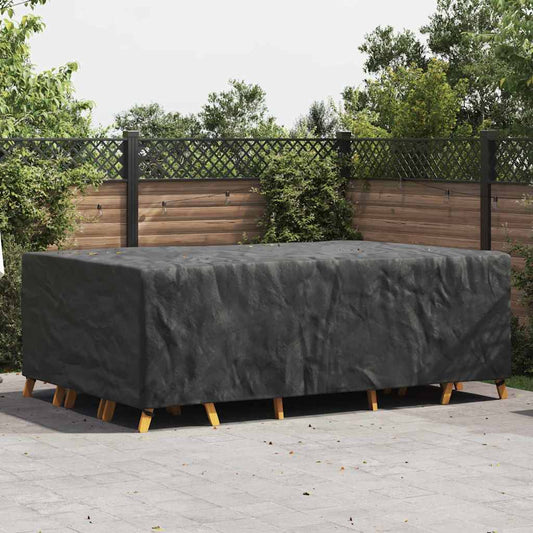 Outdoor Furniture Cover Black 300 x 200 x 90 cm 420D
